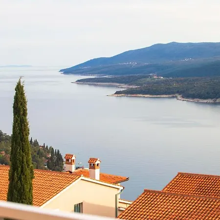 Apartment Sea View With Private Parking Place Rabac
